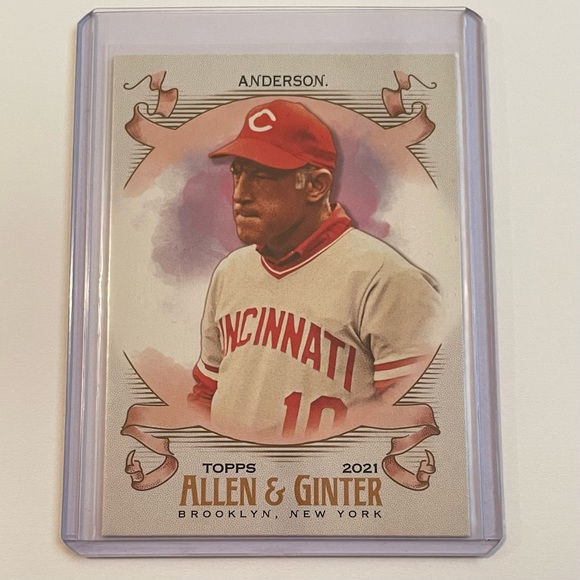 Lot of 5 Cincinnati Reds Topps MLB Baseball Cards - Picture 5 of 7